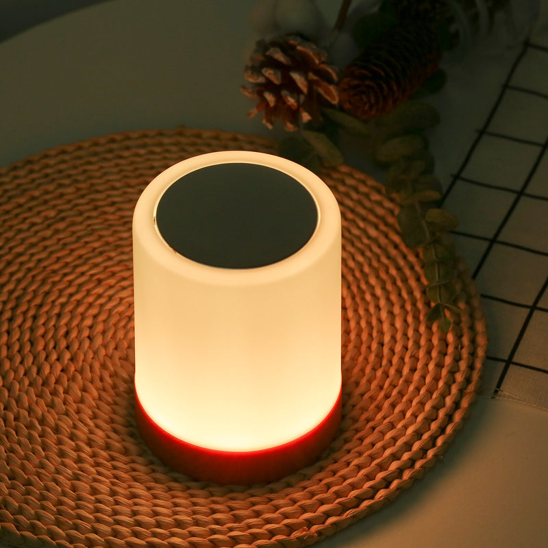 Touching Control Bedside Night Light with Remote 3 Lighting Modes