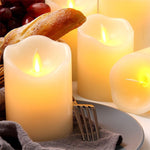 3pcs/lot LED Candles Light Flameless Tea Lights Remote Creative