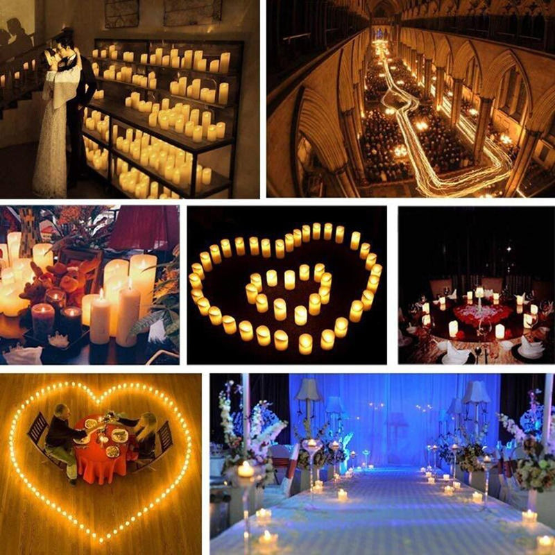 36pcs LED Candles Warm White Led Flameles