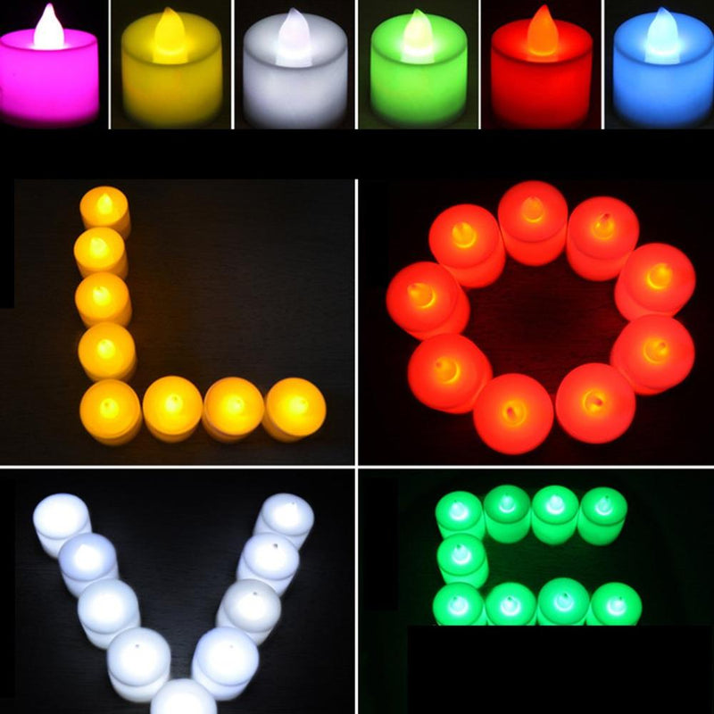 36pcs LED Candles Warm White Led Flameles