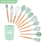 Silicone Kitchen Utensils Set