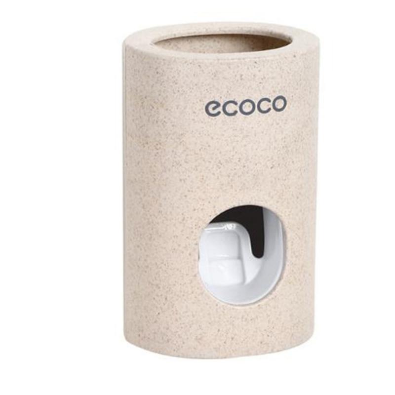 ECOCO Automatic Toothpaste Dispenser Wall Mount Bathroom