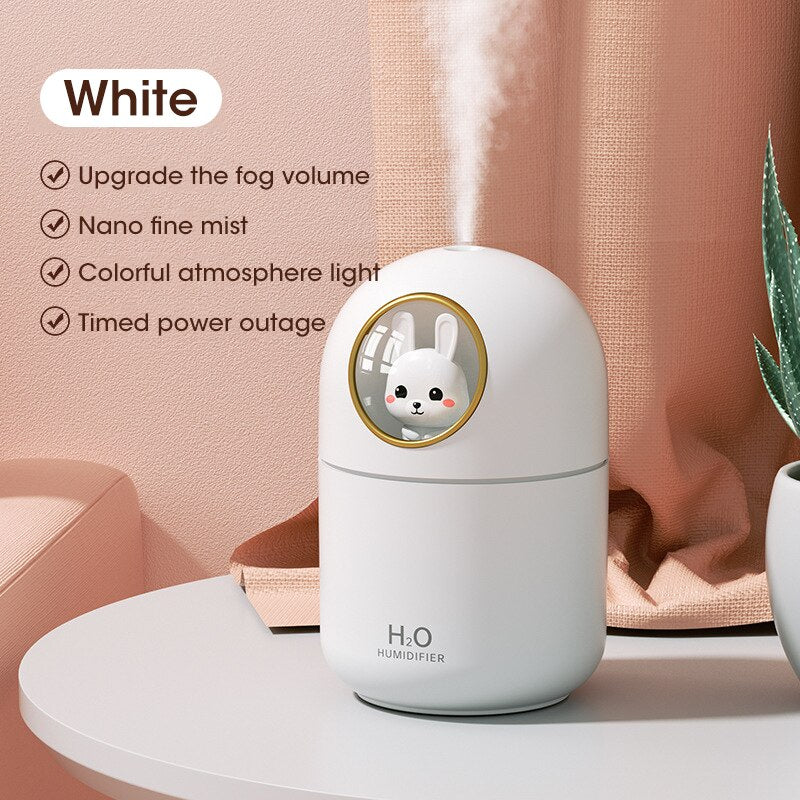 Home Mini Air Humidifier Car Air Freshener Essential Oil Diffuser