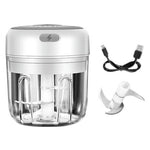 Mini Garlic Crusher Portable Chopper USB Charging