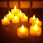 Flameless LED Tealight Tea Candles Wedding Light