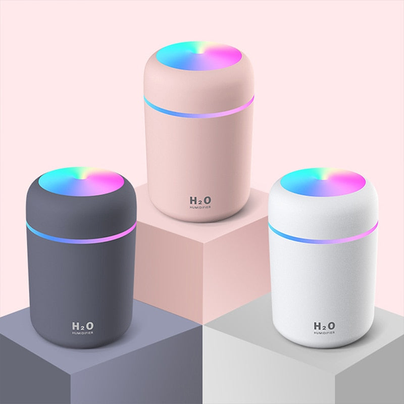 Home Mini Air Humidifier Car Air Freshener Essential Oil Diffuser