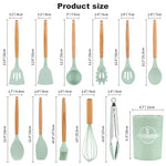 Silicone Kitchen Utensils Set