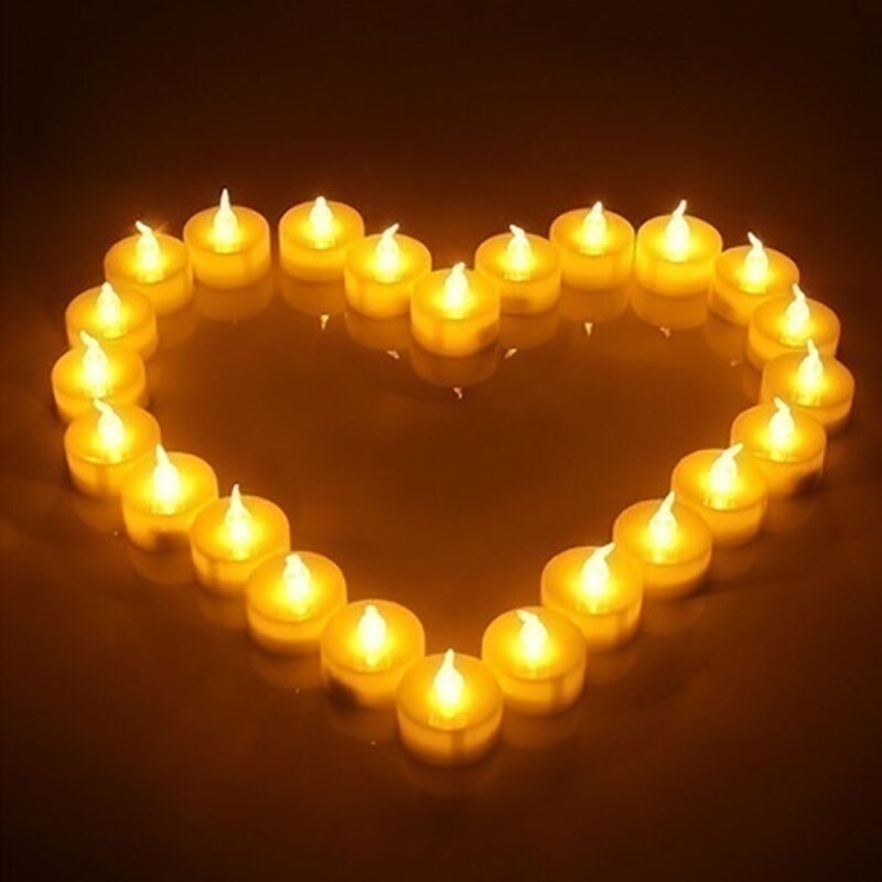 Flameless LED Tealight Tea Candles Wedding Light