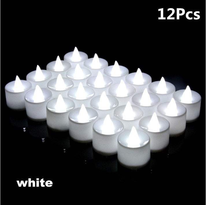 Flameless LED Tealight Tea Candles Wedding Light