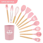 Silicone Kitchen Utensils Set