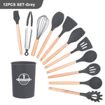 Silicone Kitchen Utensils Set