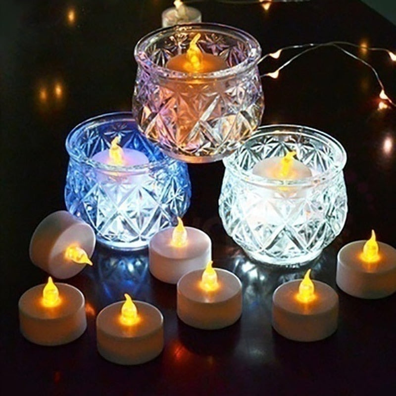 Flameless LED Tealight Tea Candles Wedding Light